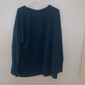 Vila Milano Green Beaded Wool Sweater Size Large